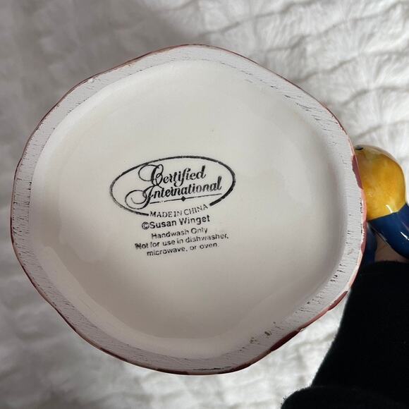 CERTIFIED INTERNATIONAL Susan Winget Polar Bear Shaped Christmas Holiday Mug - Picture 3 of 3